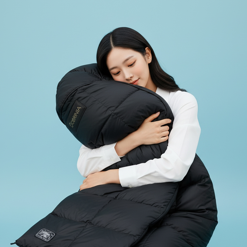 브리니아 코쿤브리즈 거위털 침낭