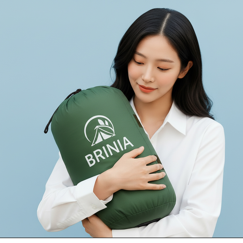 브리니아 코쿤브리즈 거위털 침낭 상세 이미지 5